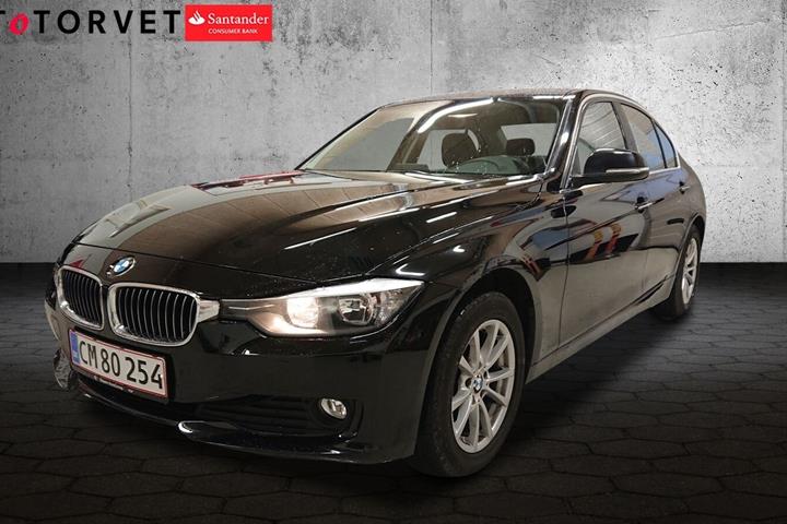 Grå BMW 320d fra 2015