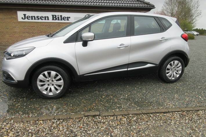 Grå Renault Captur fra 2014
