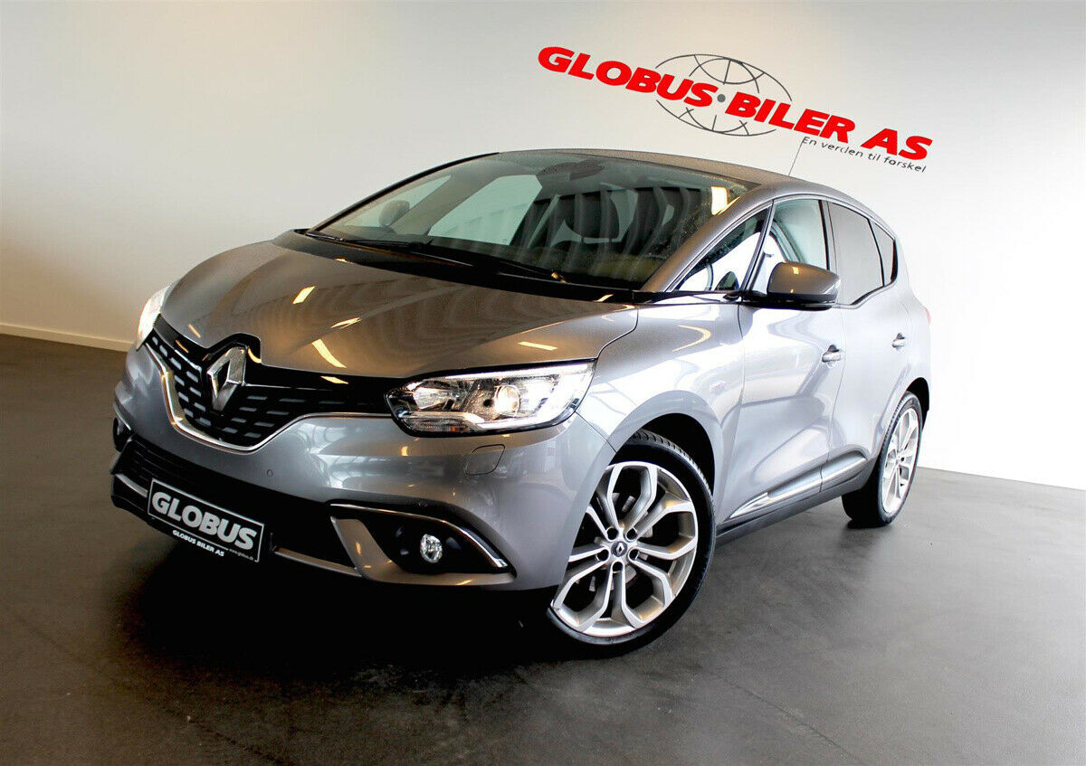 Grå Renault Scenic IV fra 2017