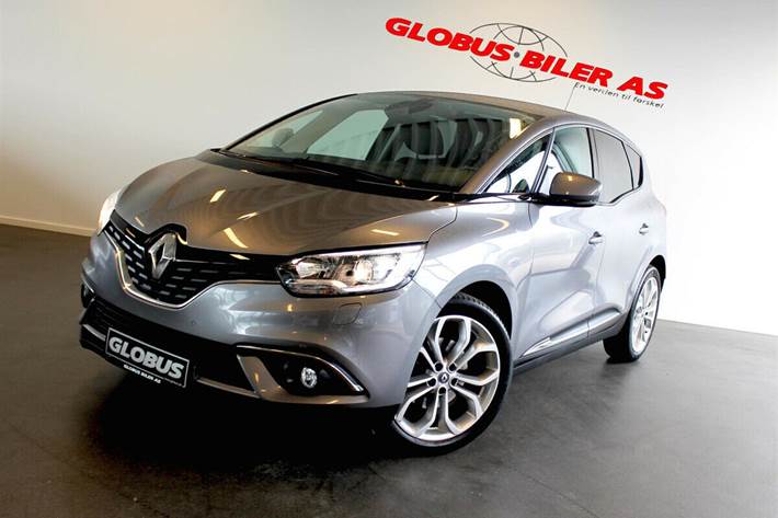 Grå Renault Scenic IV fra 2017