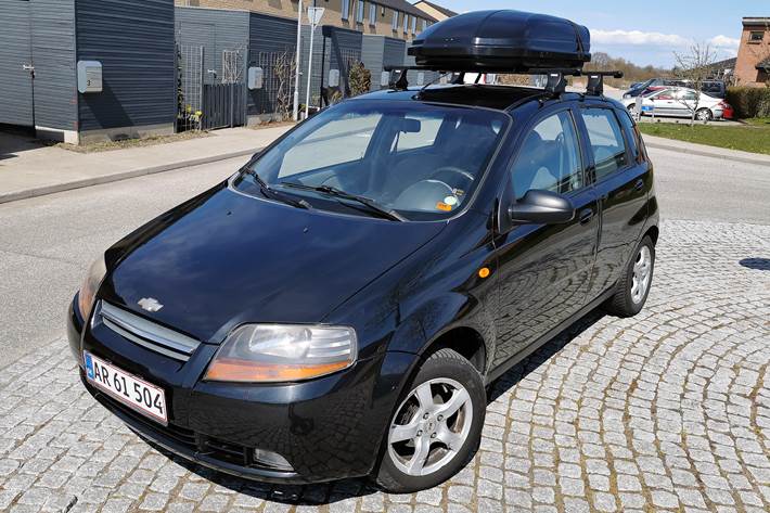 Sort Chevrolet Kalos fra 2005