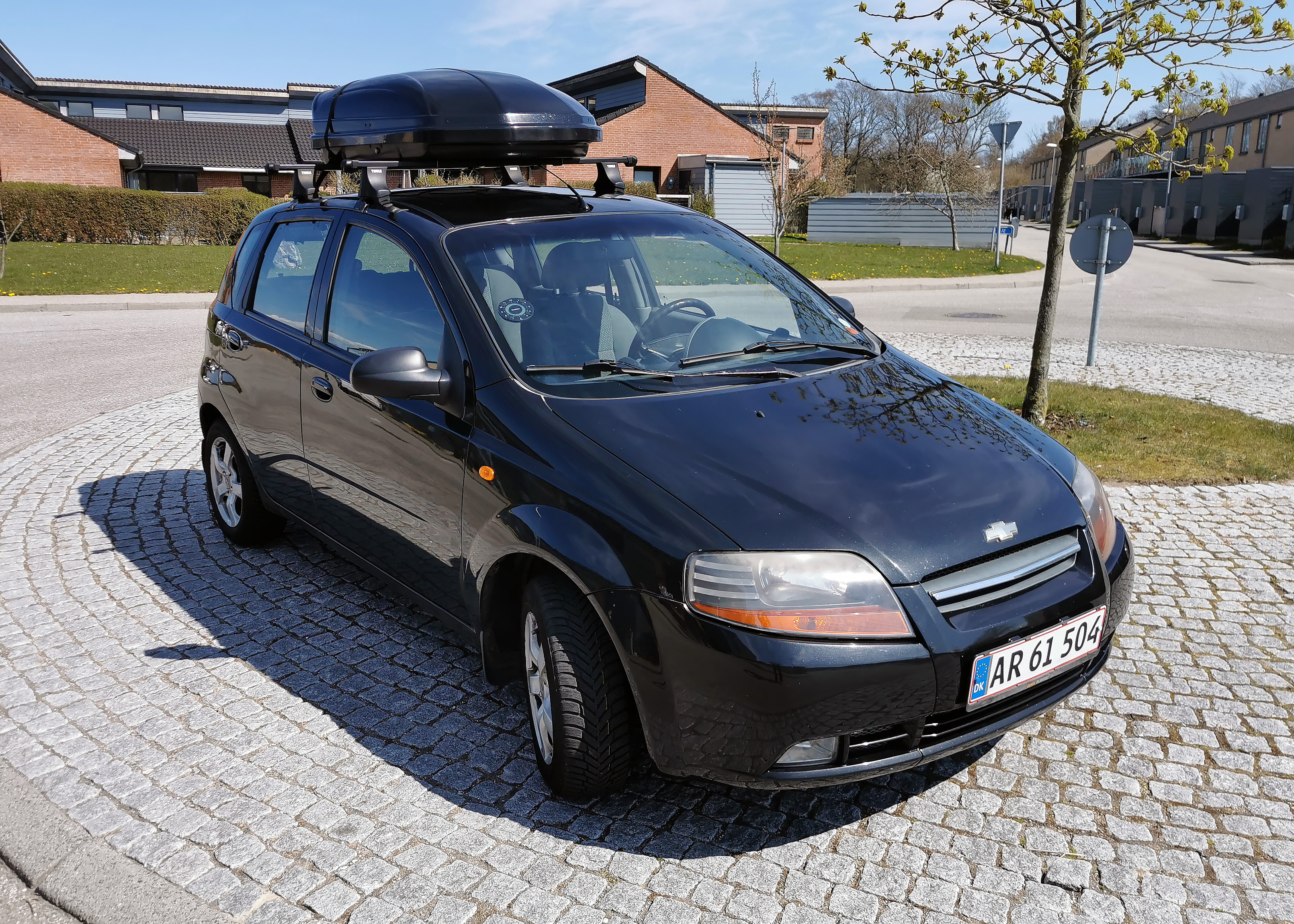 Sort Chevrolet Kalos fra 2005
