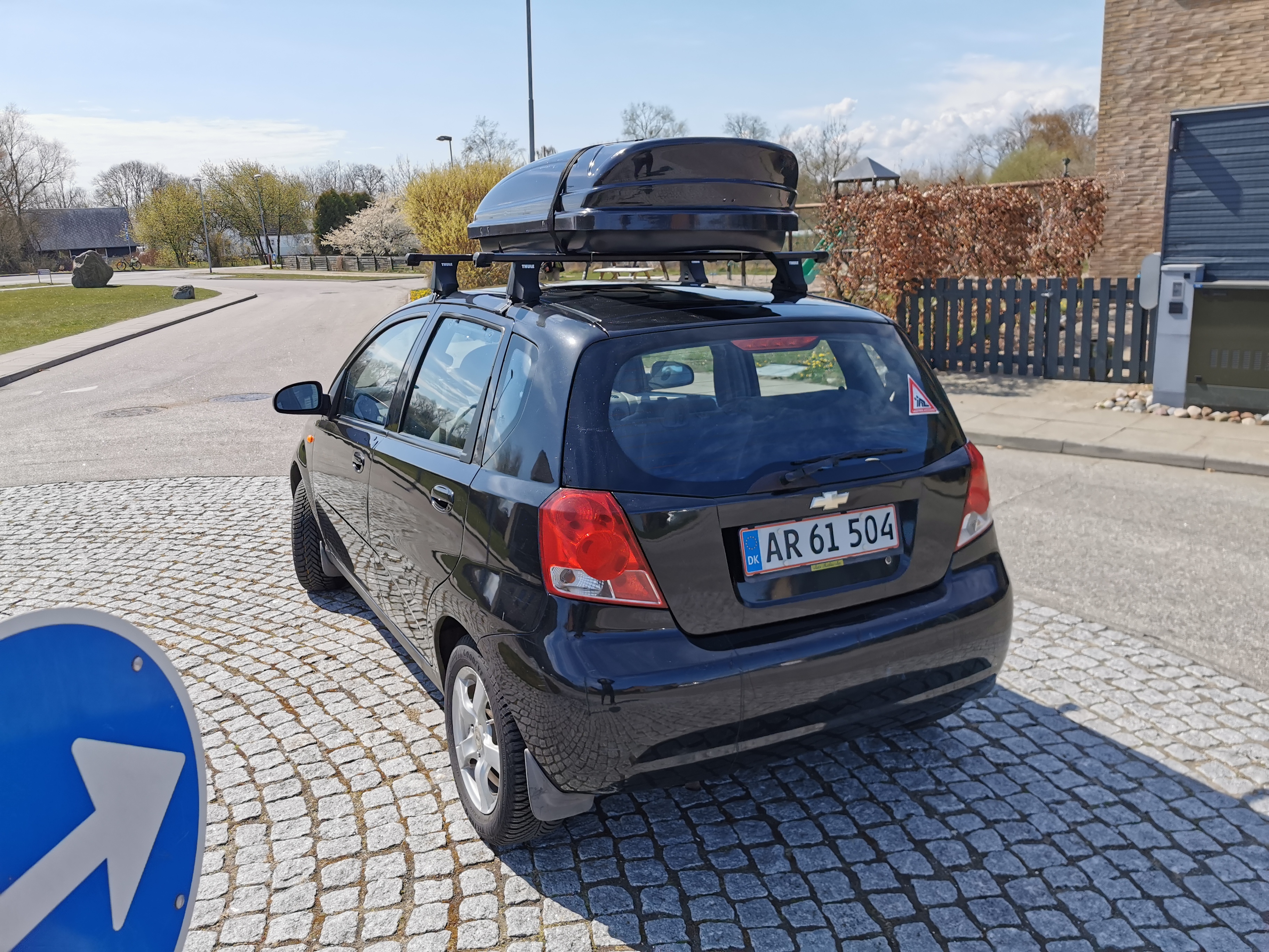 Sort Chevrolet Kalos fra 2005