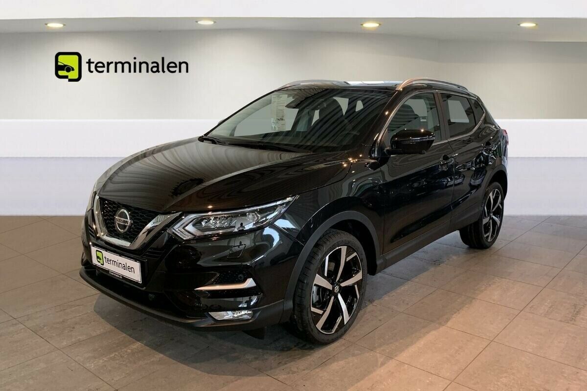 Grå Nissan Qashqai fra 2020