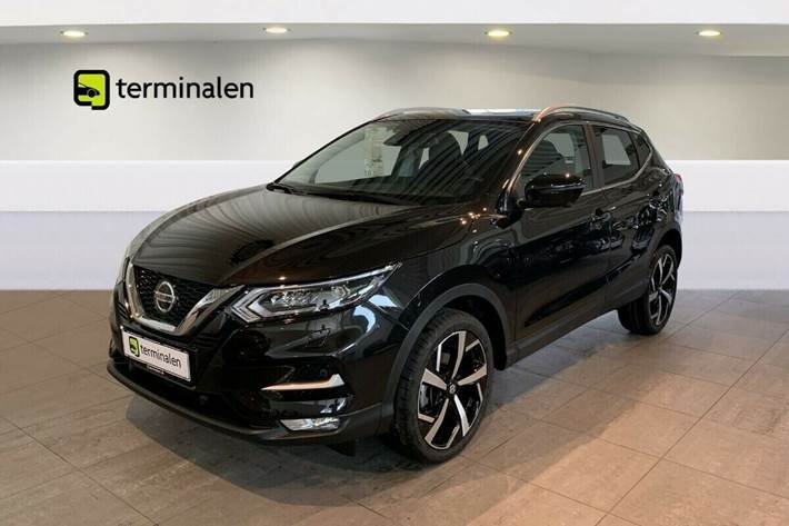Grå Nissan Qashqai fra 2020