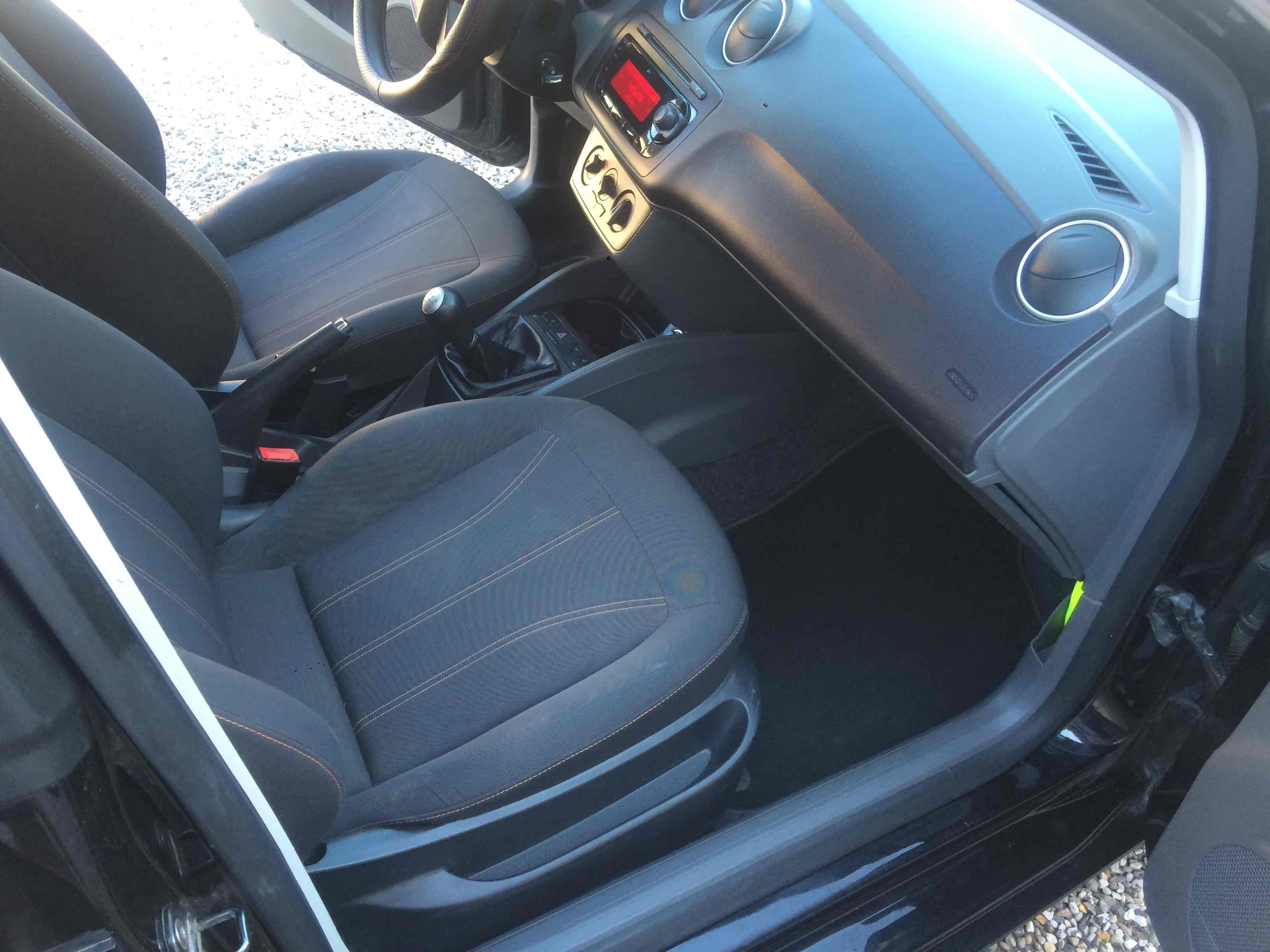 Sort Seat Ibiza fra 2011