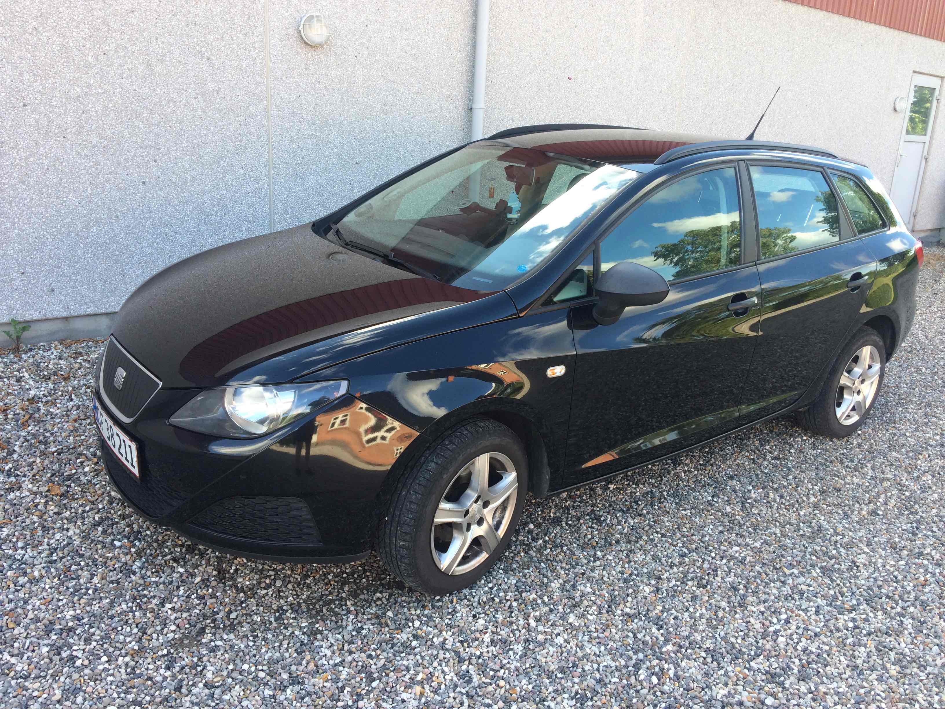 Sort Seat Ibiza fra 2011