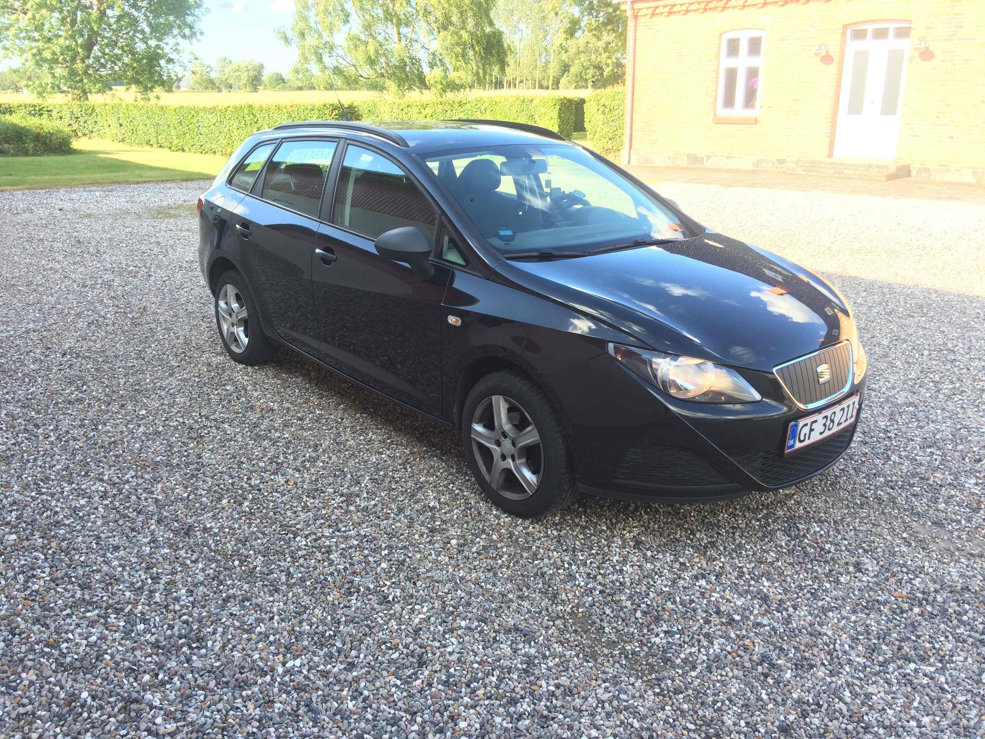 Sort Seat Ibiza fra 2011