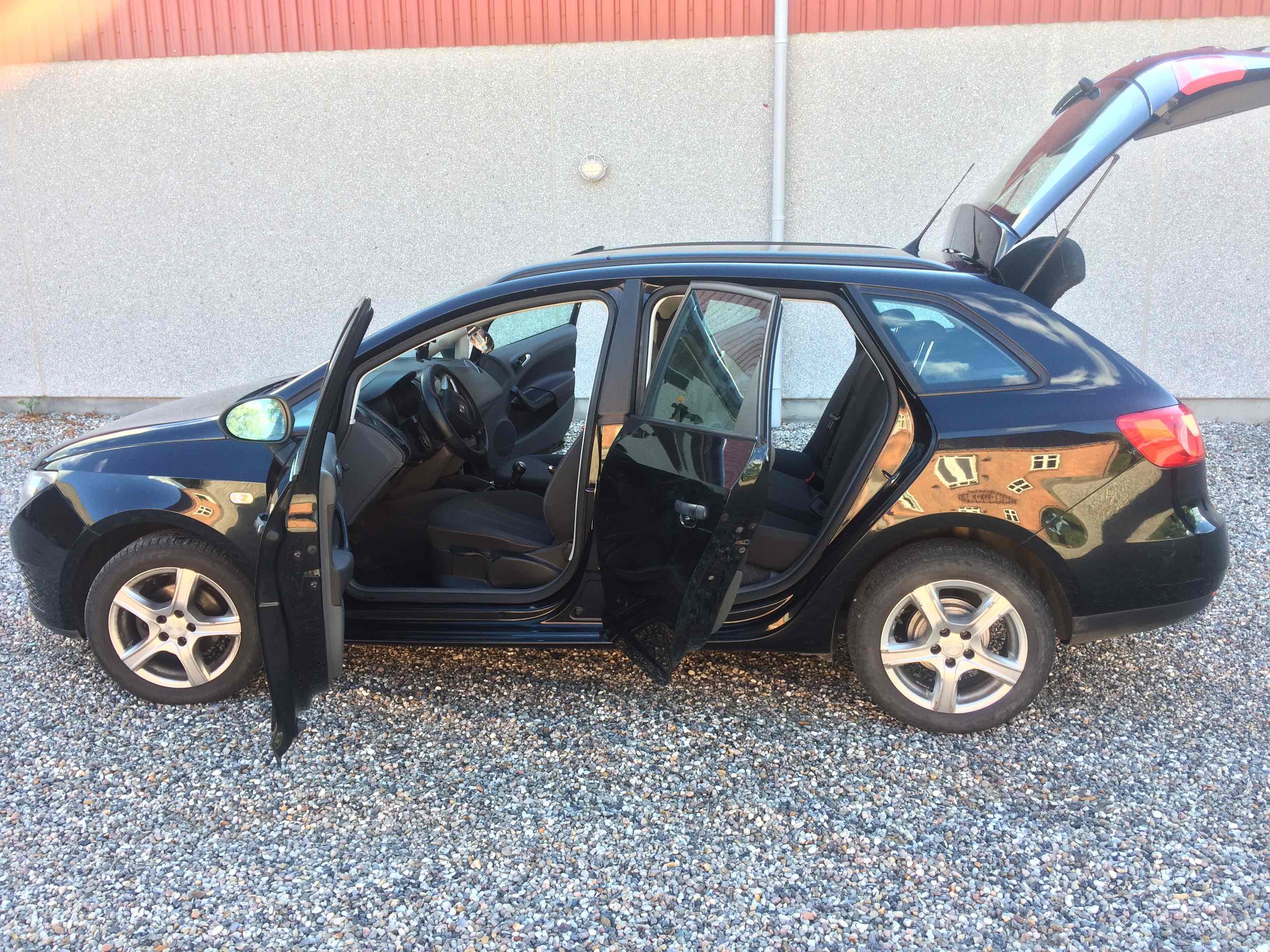 Sort Seat Ibiza fra 2011
