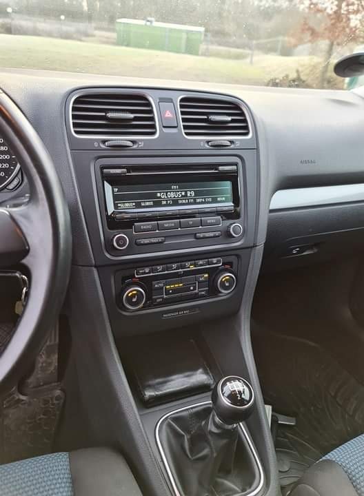 Sort VW Golf VI fra 2012