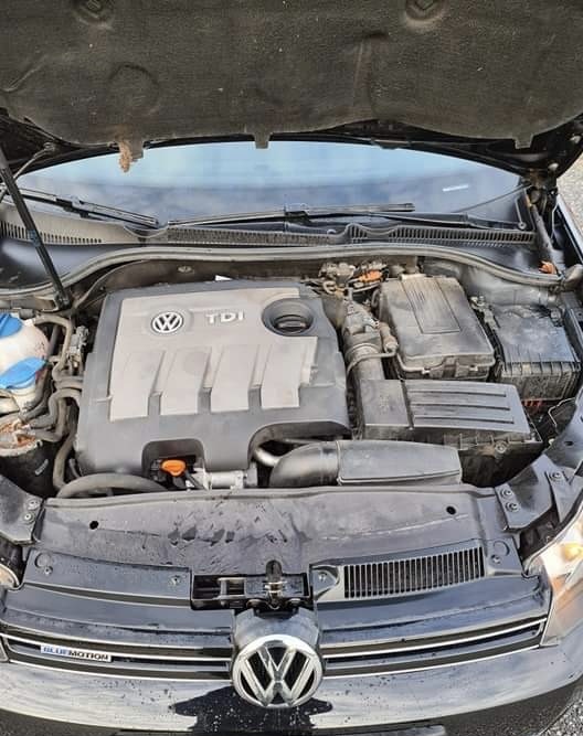 Sort VW Golf VI fra 2012