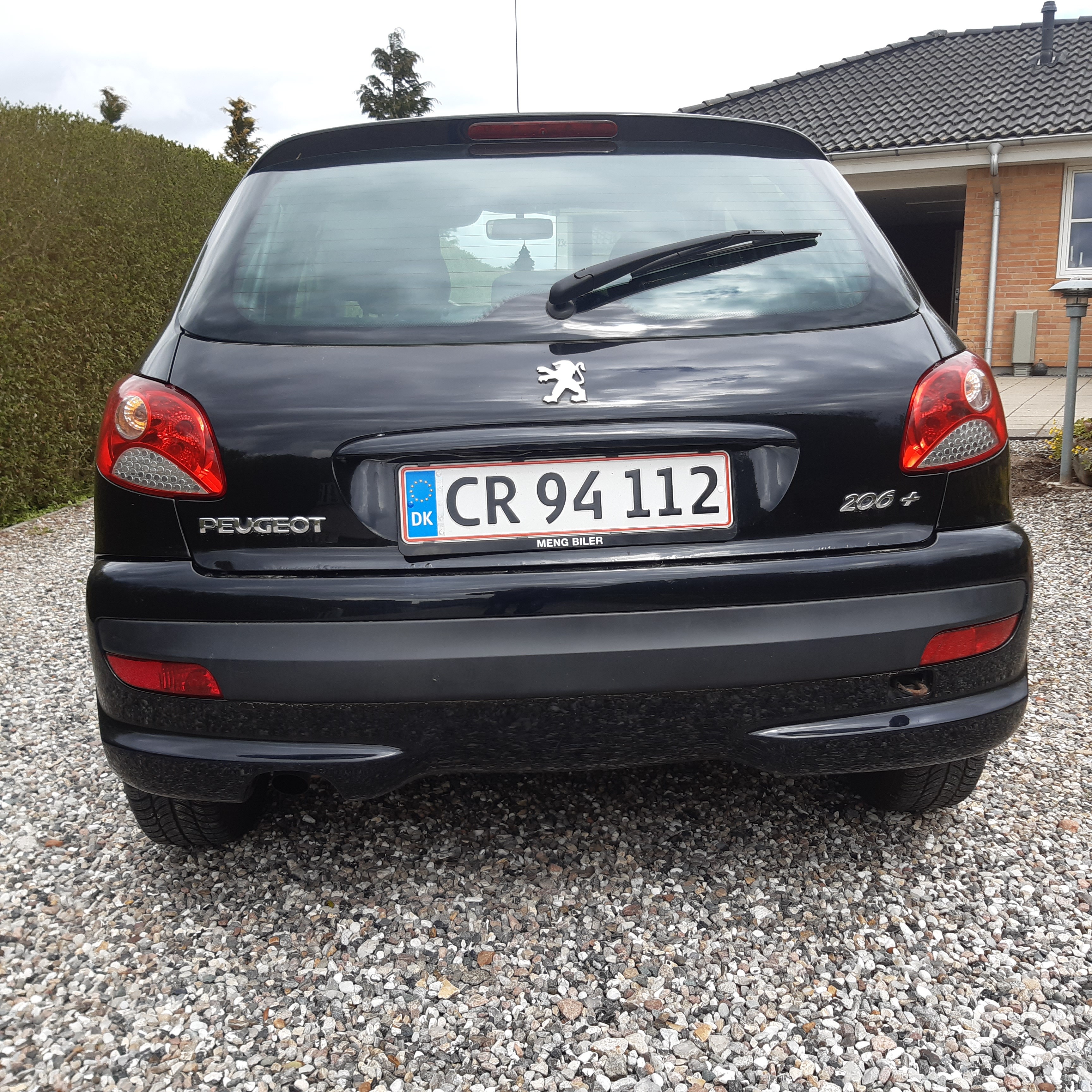 Sort Peugeot 206+ fra 2010