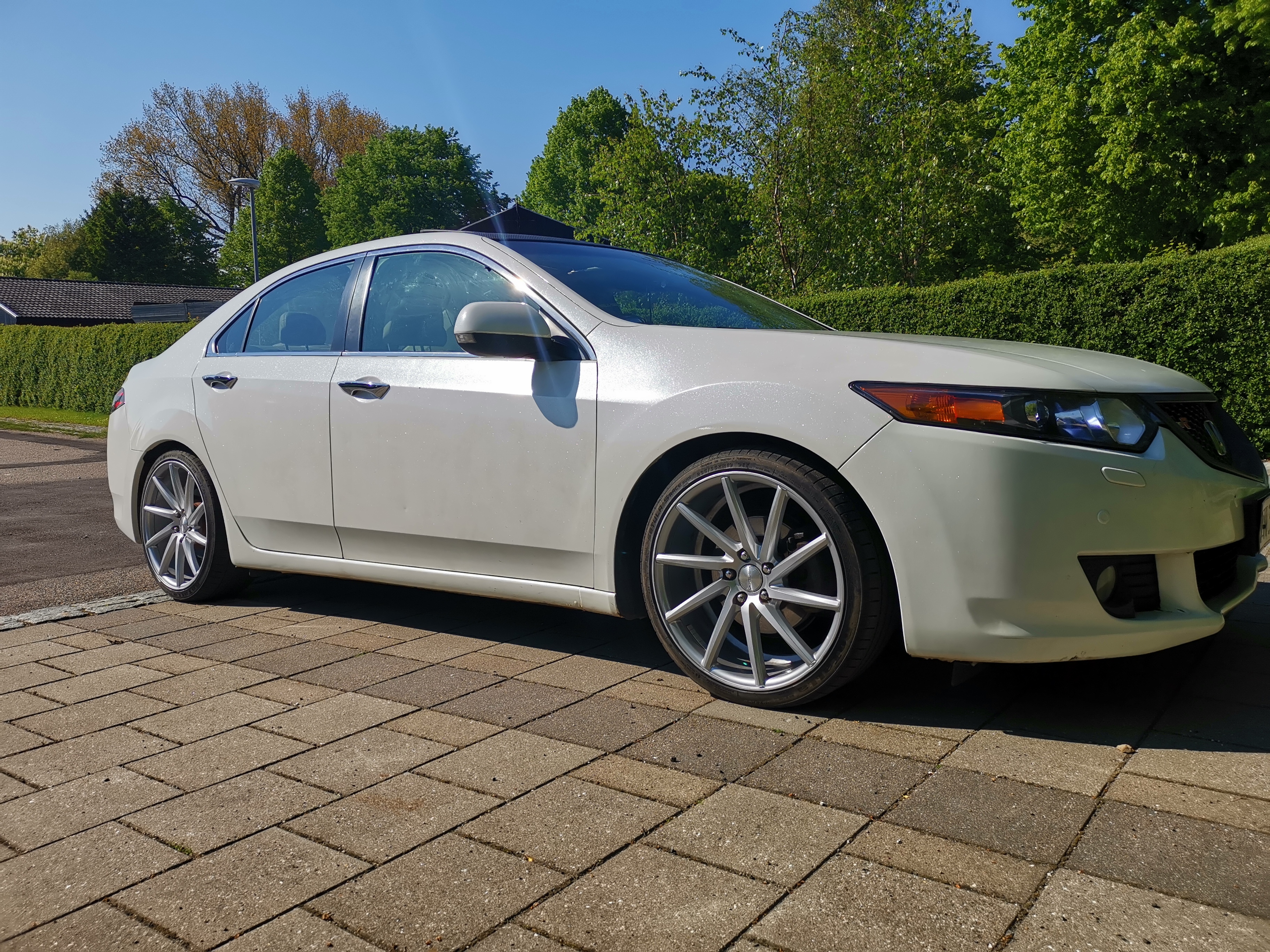 Sort Honda Accord fra 2008