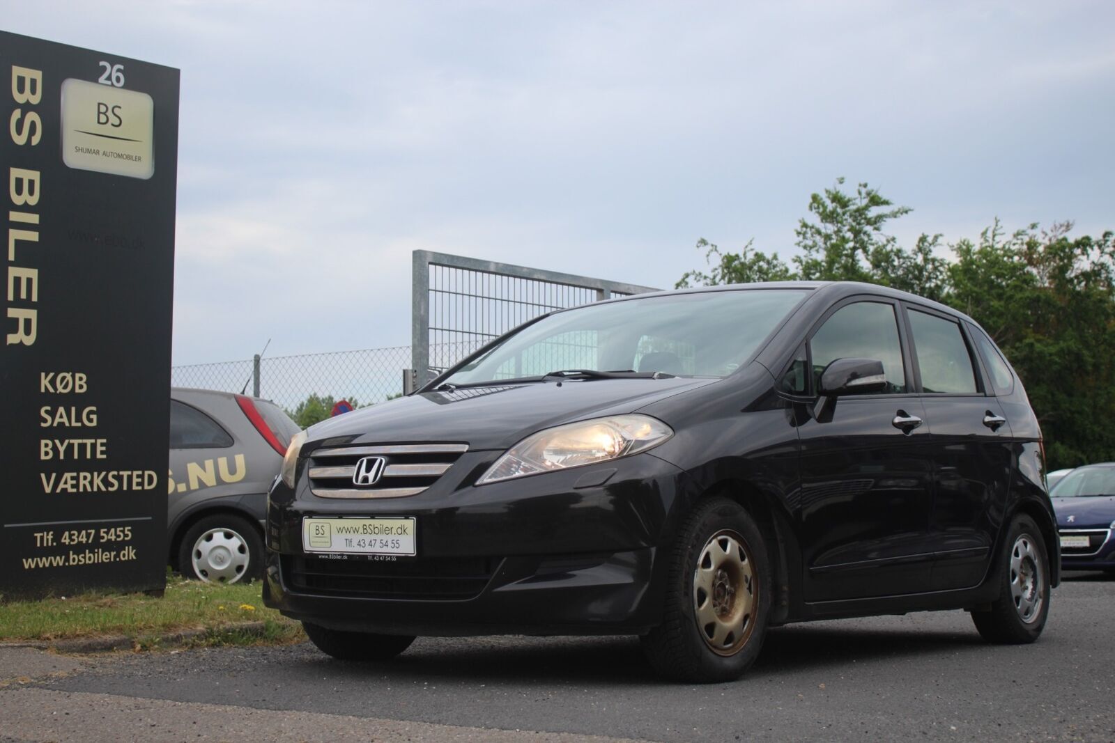 Sort Honda FR-V fra 2008