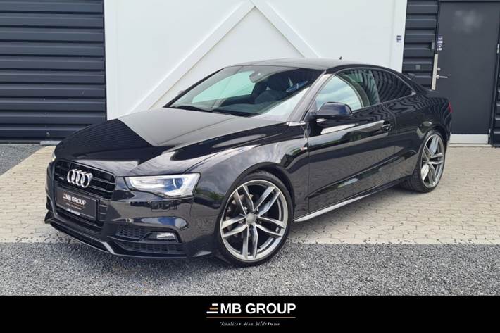 Grå Audi A5 fra 2015