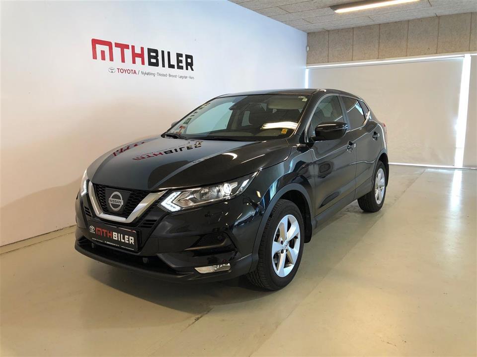 Sort Nissan Qashqai fra 2018