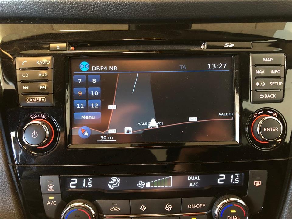 Sort Nissan Qashqai fra 2018
