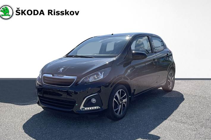 Grå Peugeot 108 fra 2017