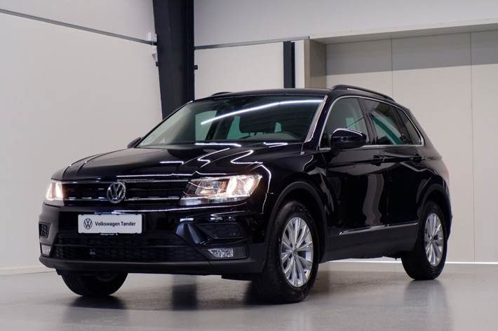 Sort VW Tiguan fra 2020