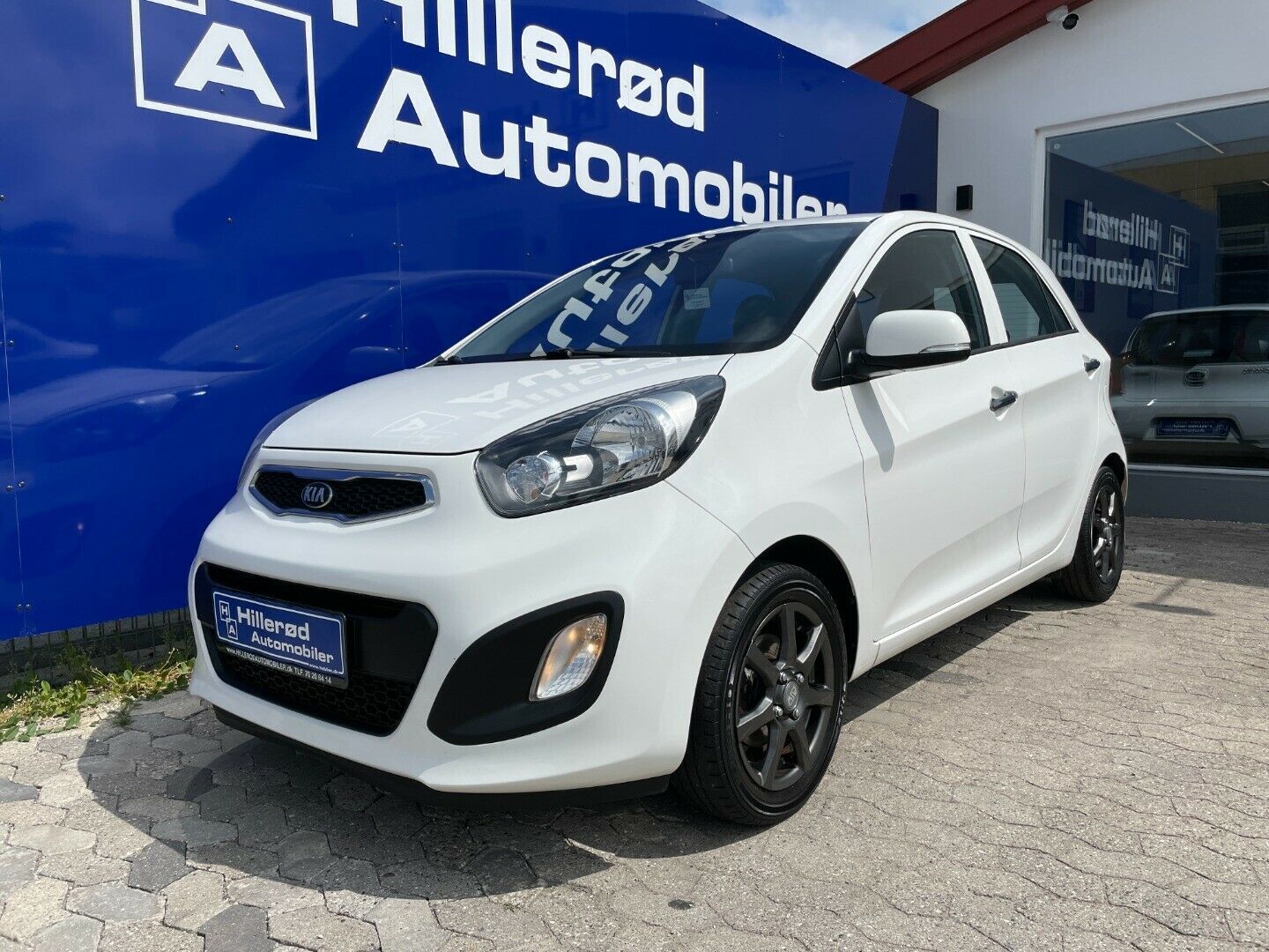 Hvid Kia Picanto fra 2013