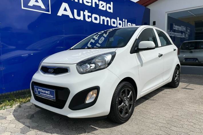 Hvid Kia Picanto fra 2013