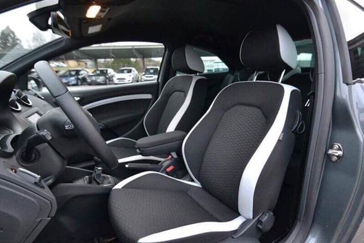 Grå Seat Ibiza fra 2017