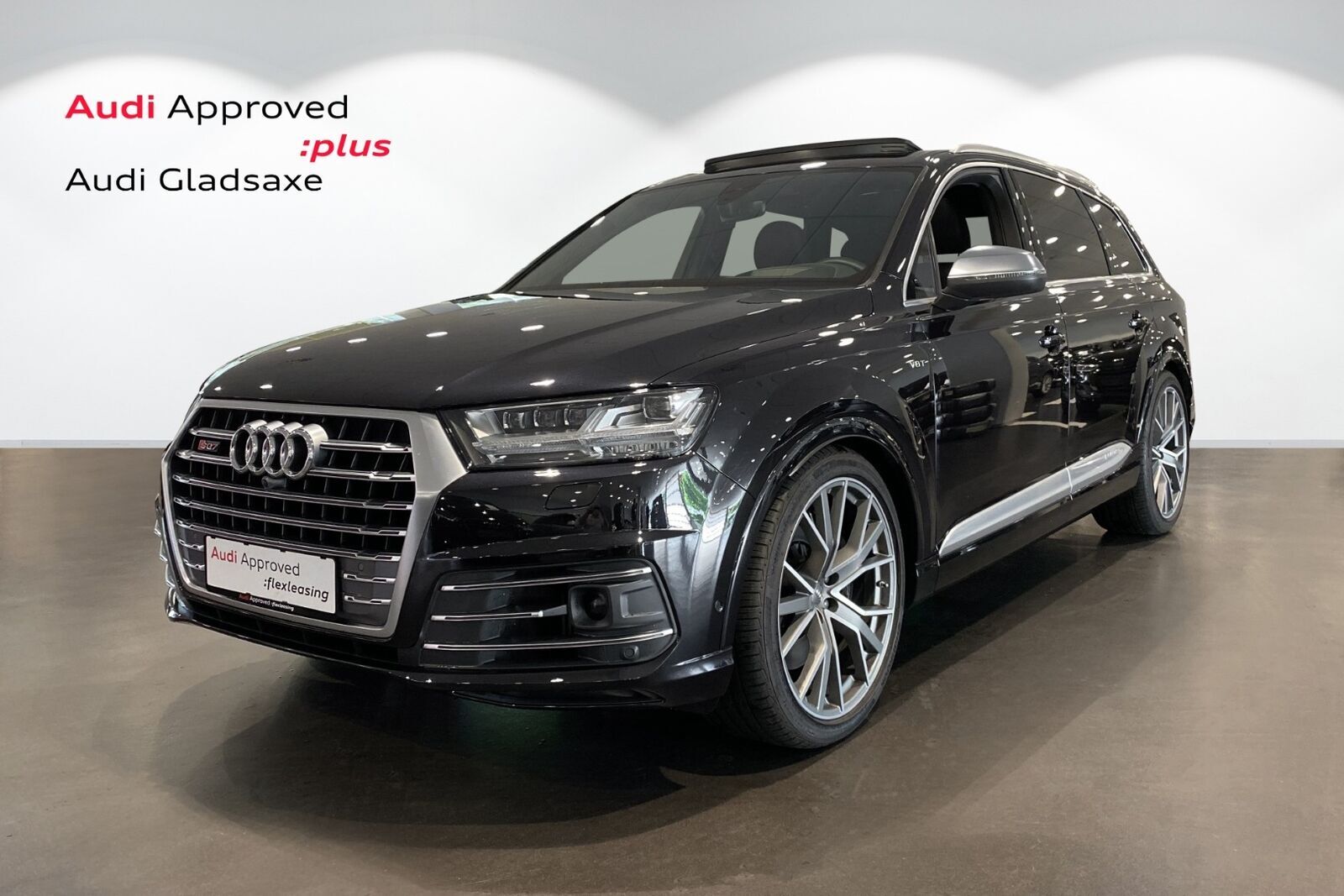 Grå Audi SQ7 fra 2018