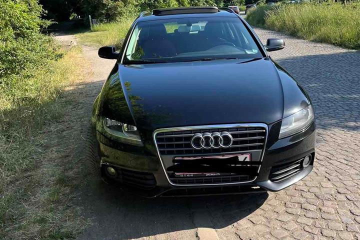 Sort Audi A4 fra 2010