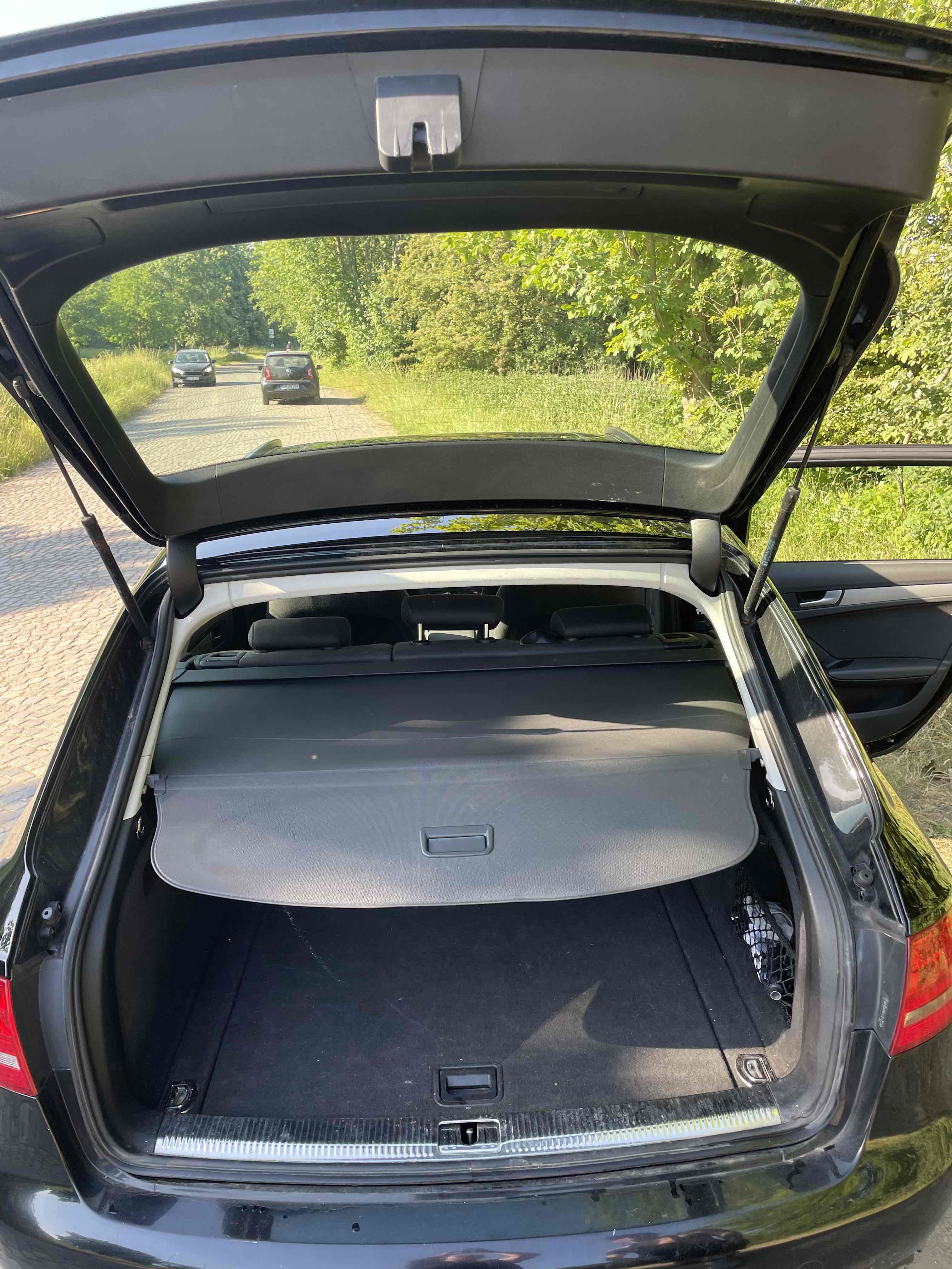 Sort Audi A4 fra 2010