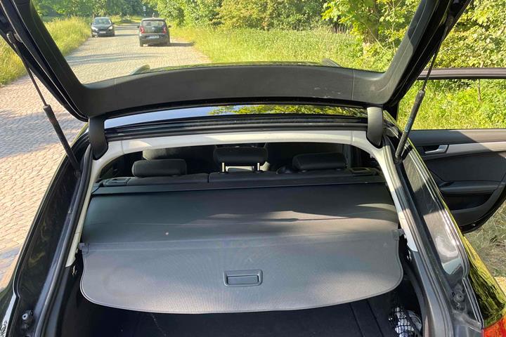 Sort Audi A4 fra 2010