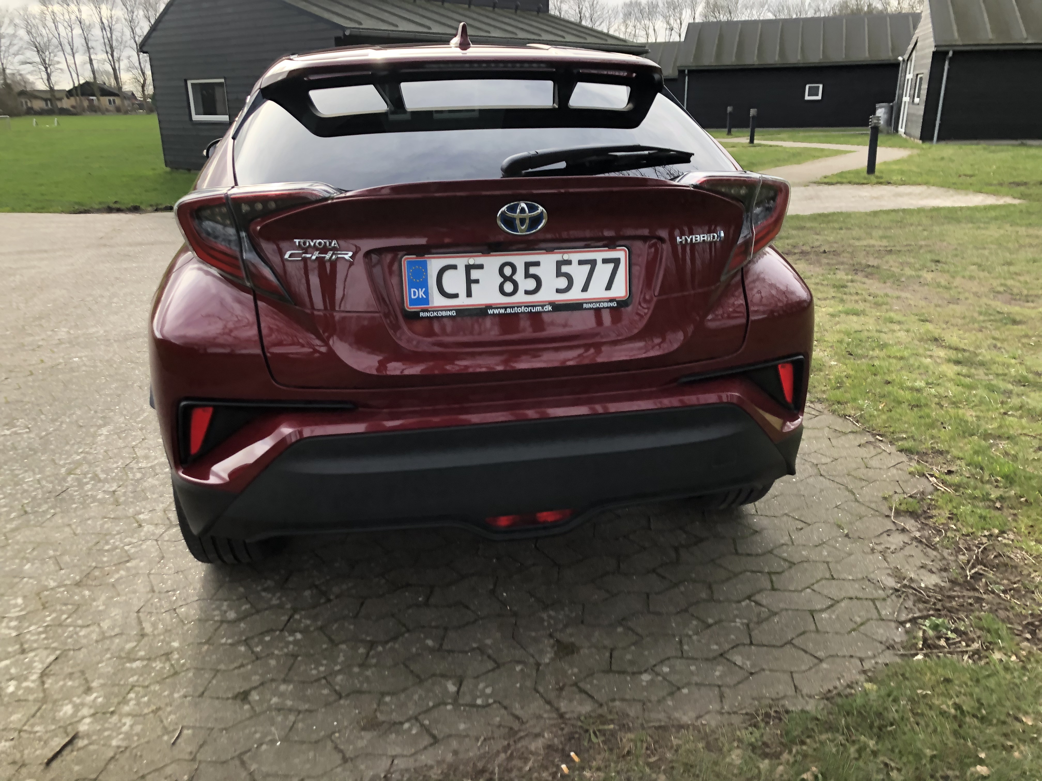 Rød Toyota Toyota fra 2019