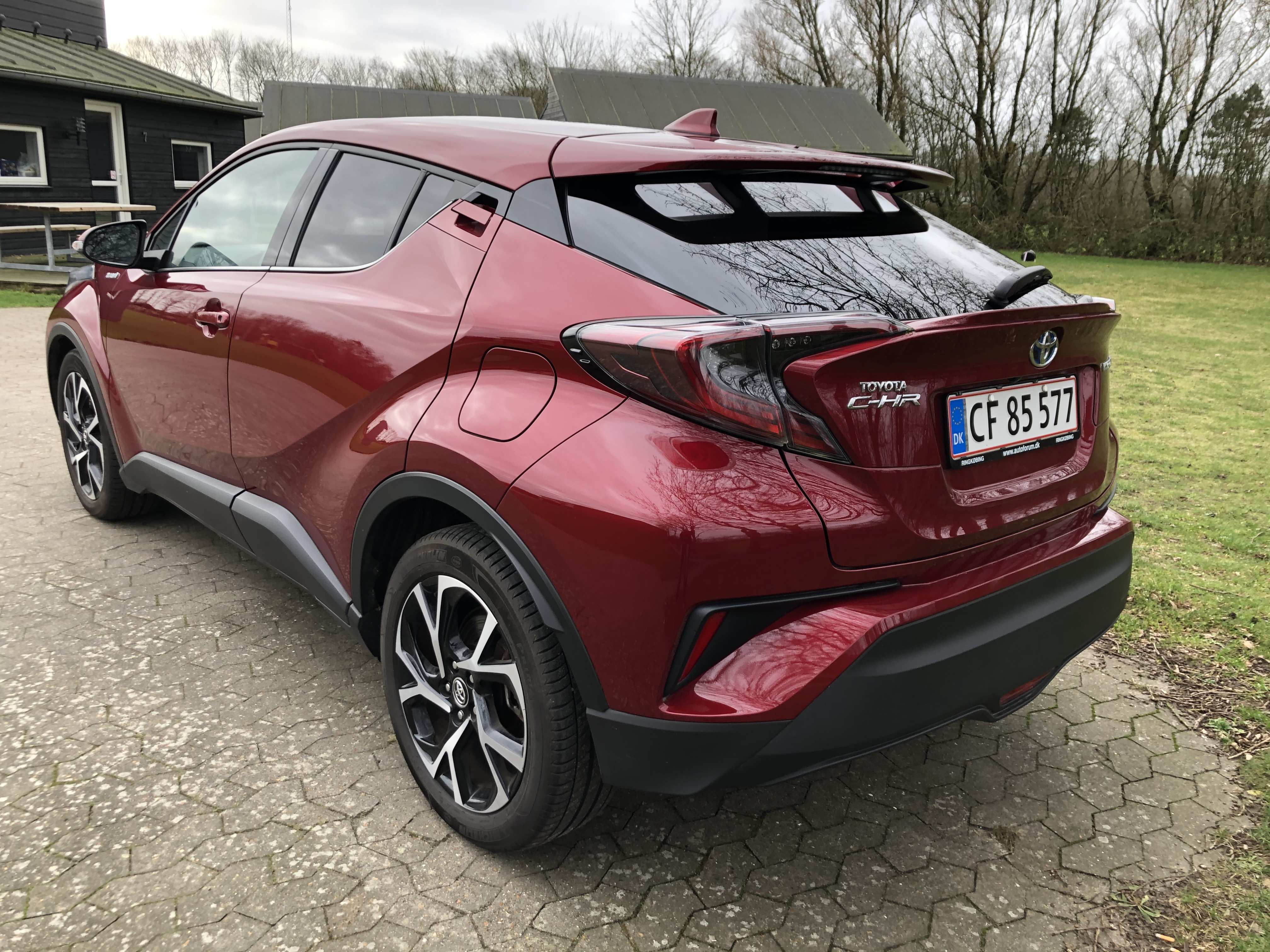 Rød Toyota Toyota fra 2019