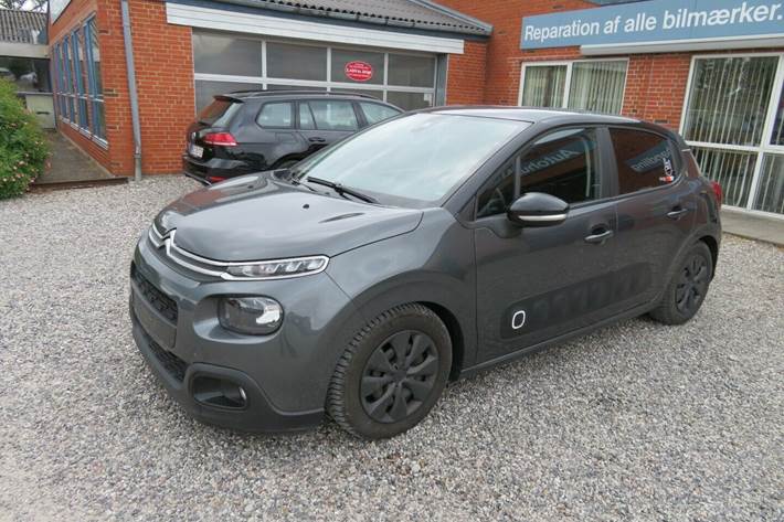Grå Citroën C3 fra 2017