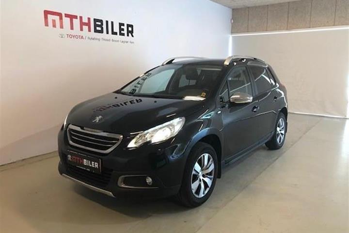 Sort Peugeot 2008 fra 2016