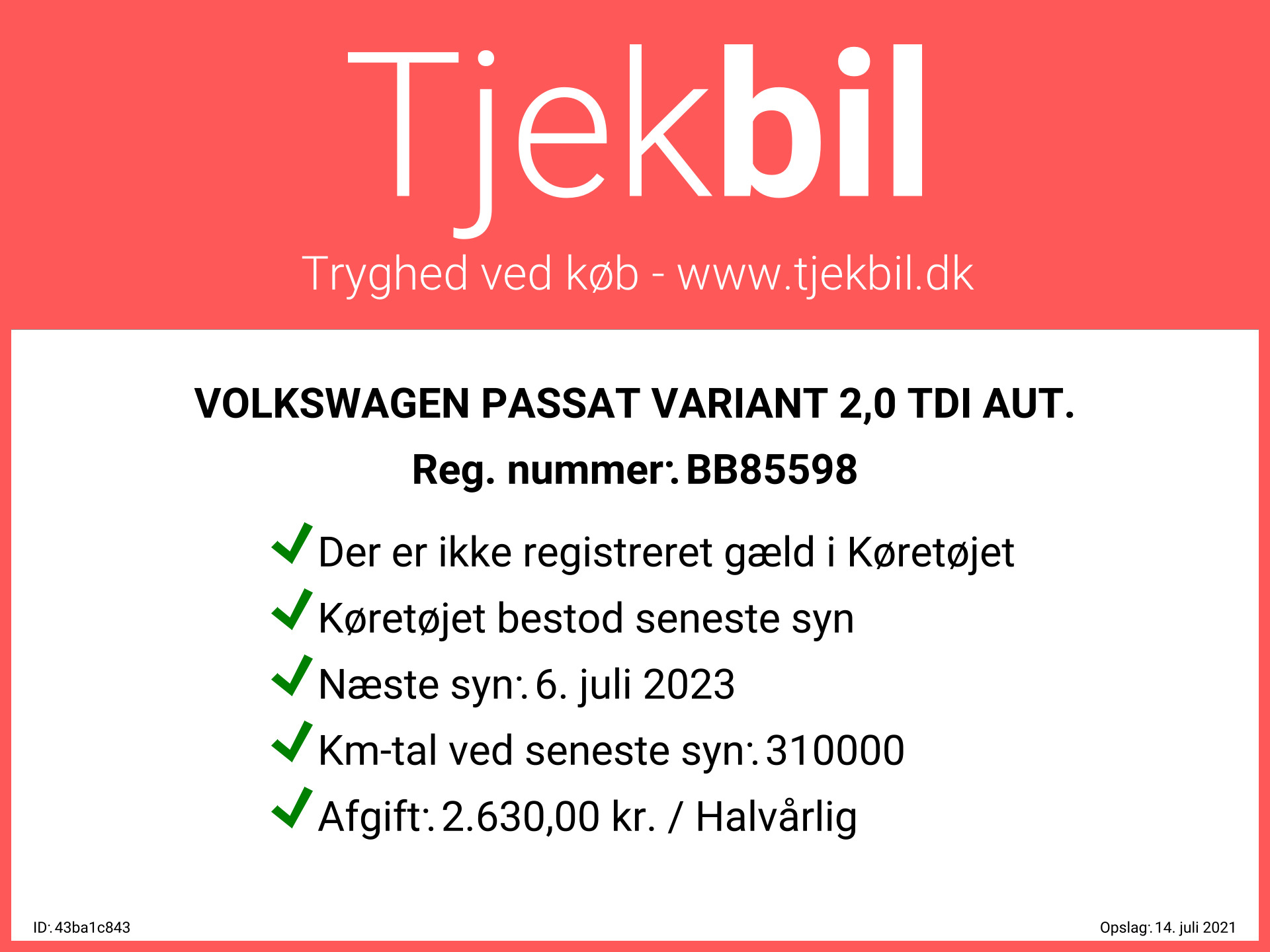 undefined VW Passat fra 2011