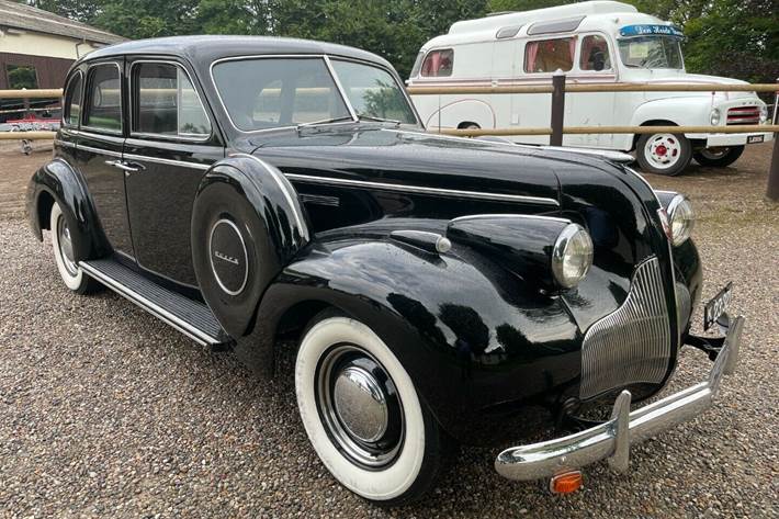 Sort Buick Eight fra 1939