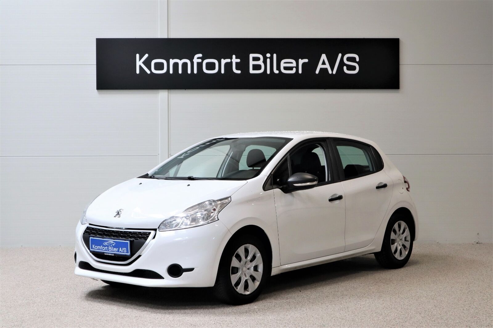 Hvid Peugeot 208 fra 2014