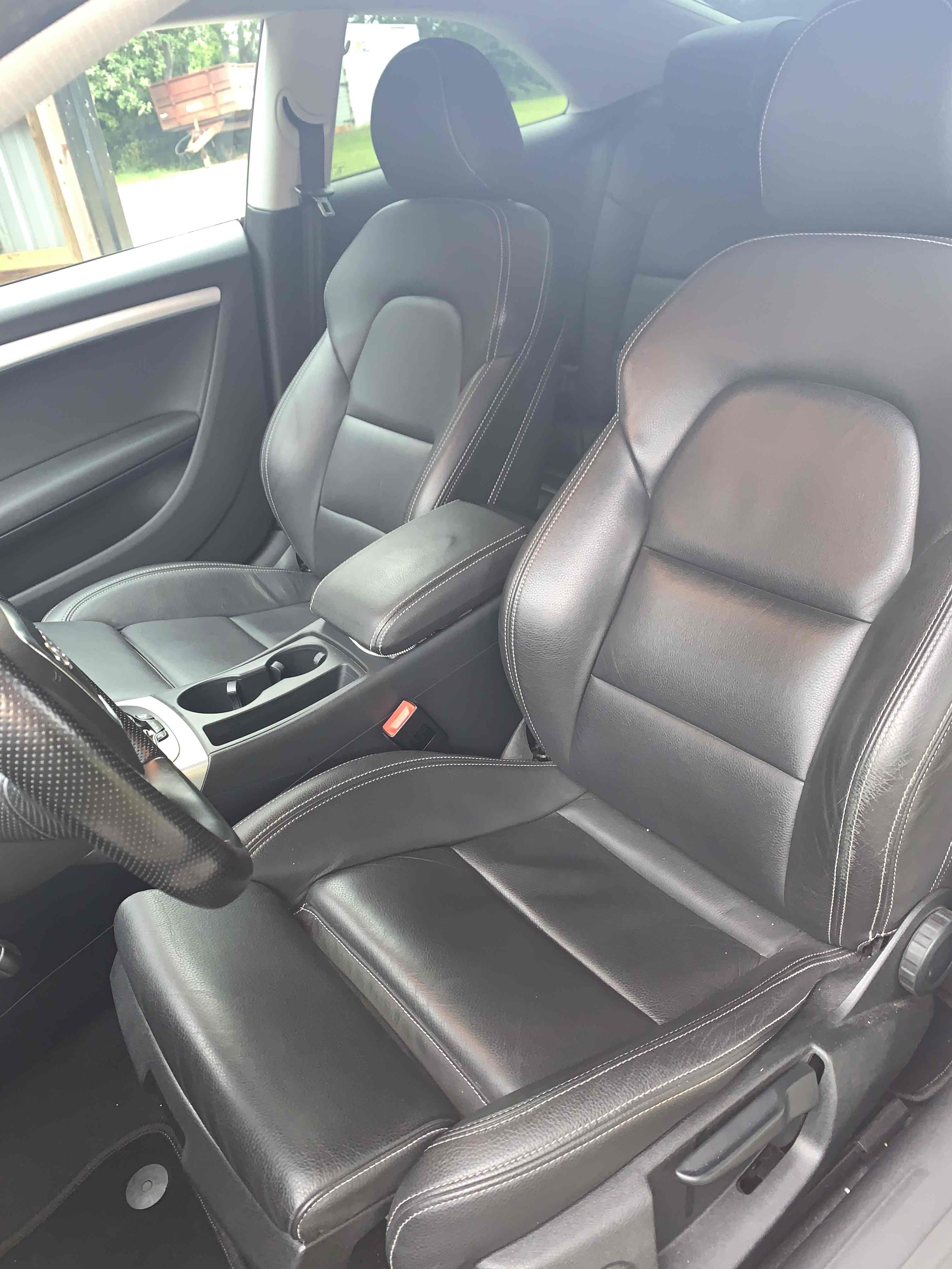 Sølv Audi A5 fra 2008