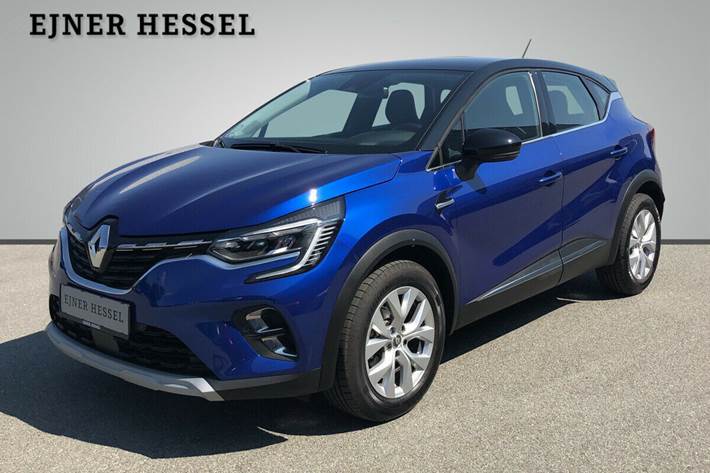 Blå Renault Captur fra 2020
