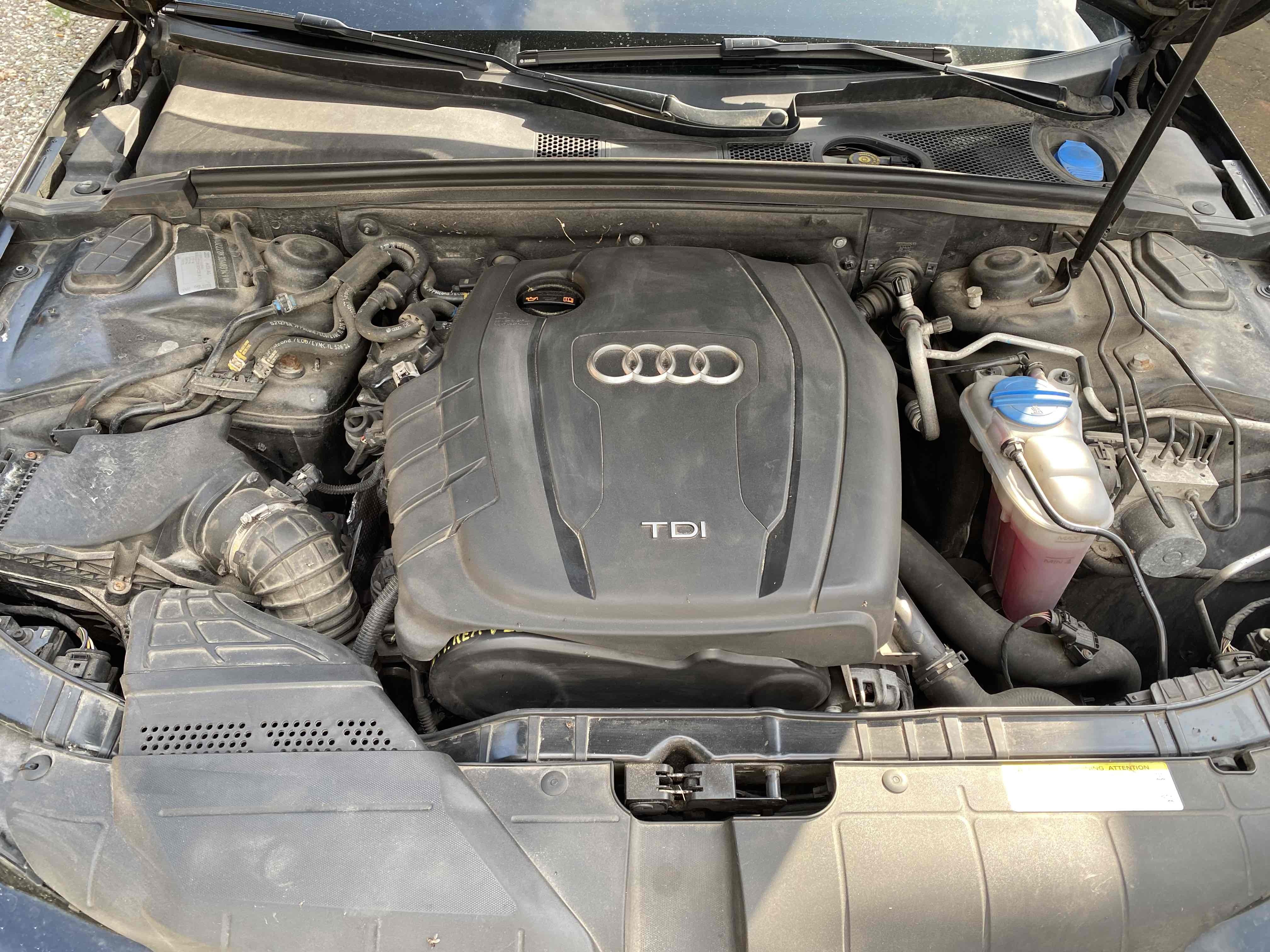 Sort Audi A4 fra 2012