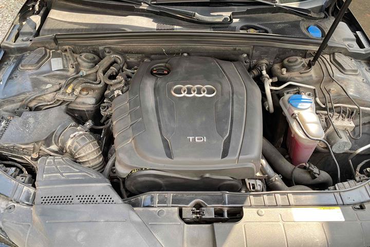 Sort Audi A4 fra 2012