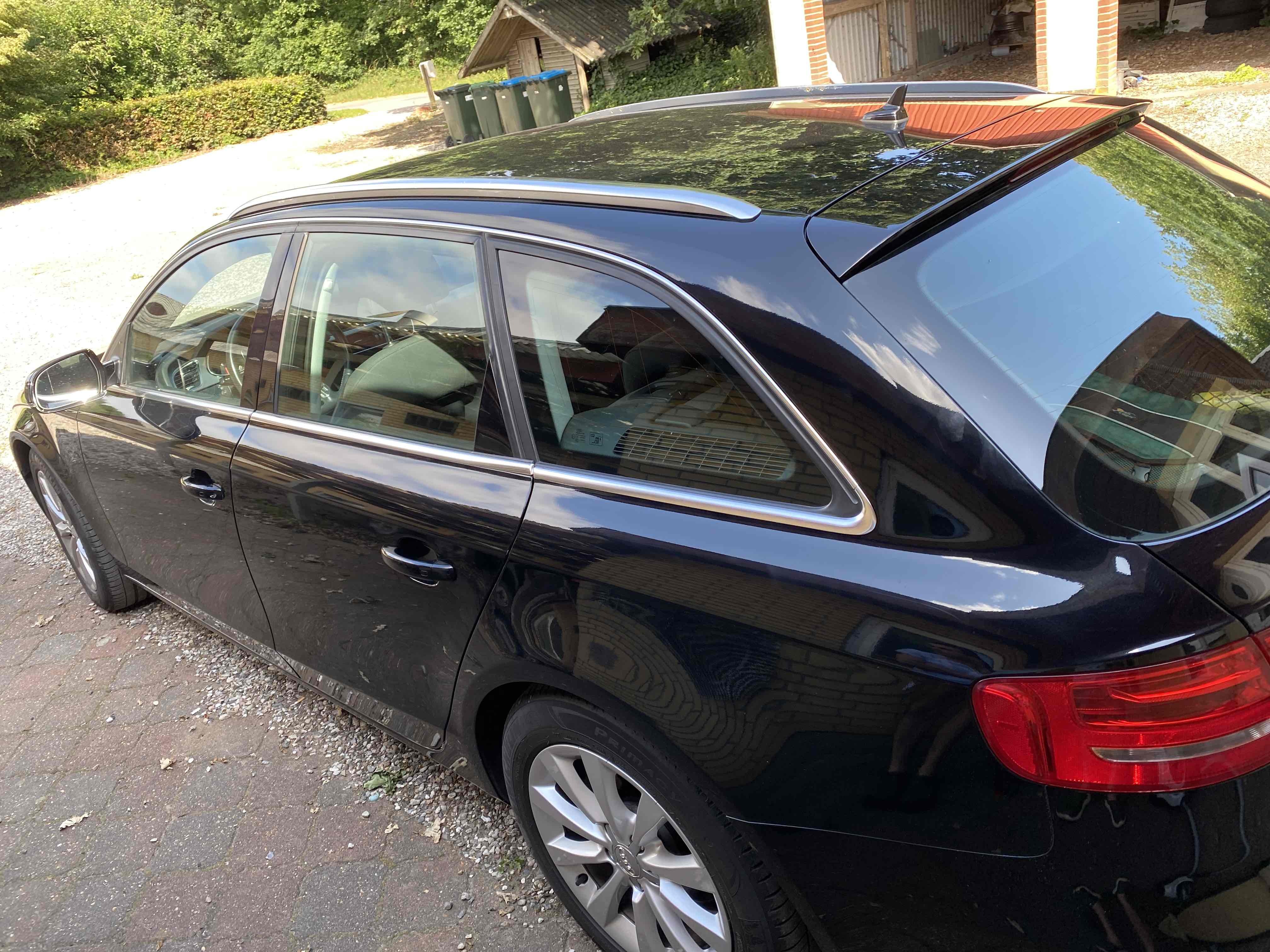 Sort Audi A4 fra 2012