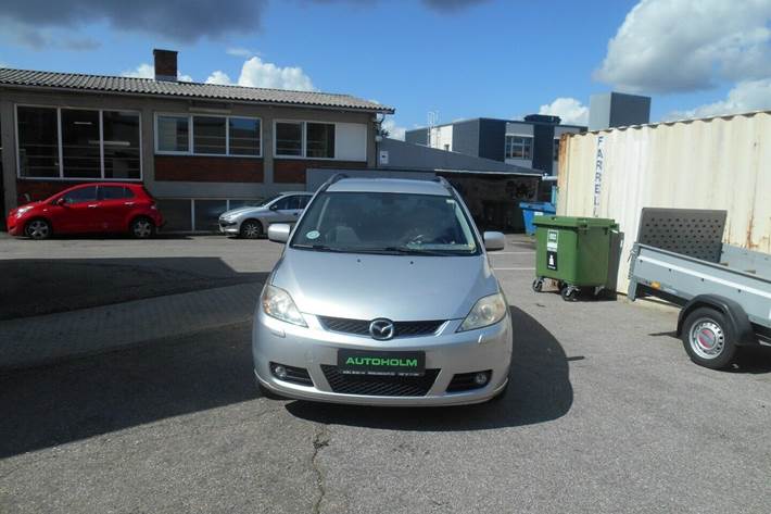 Grå Mazda 5 fra 2007
