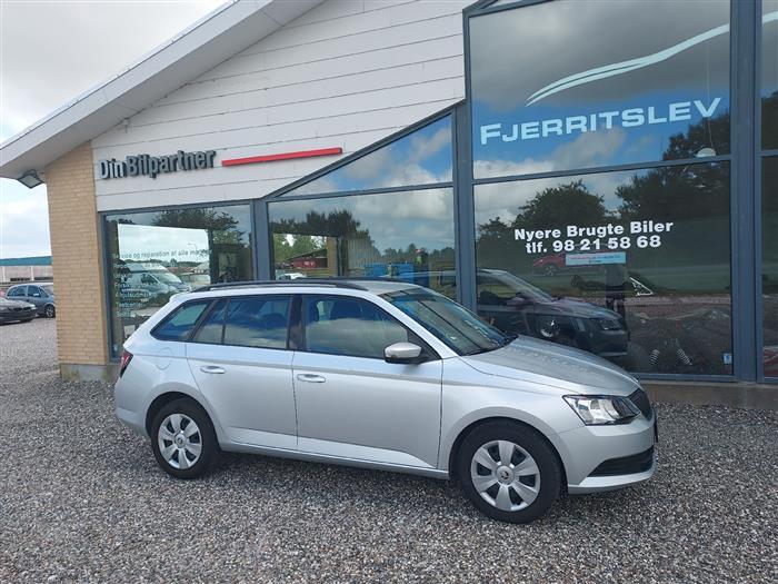 Sølv Skoda Fabia fra 2016