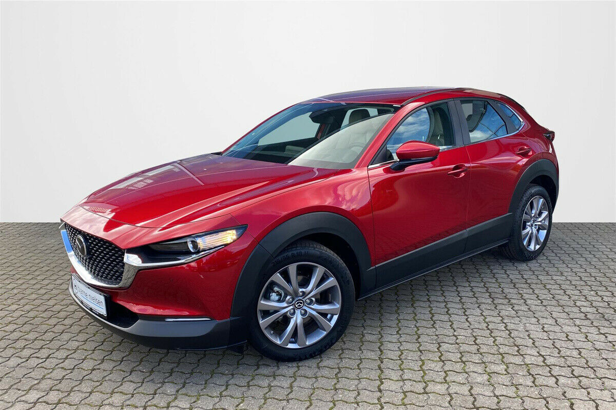 Grå Mazda CX-30 fra 2021