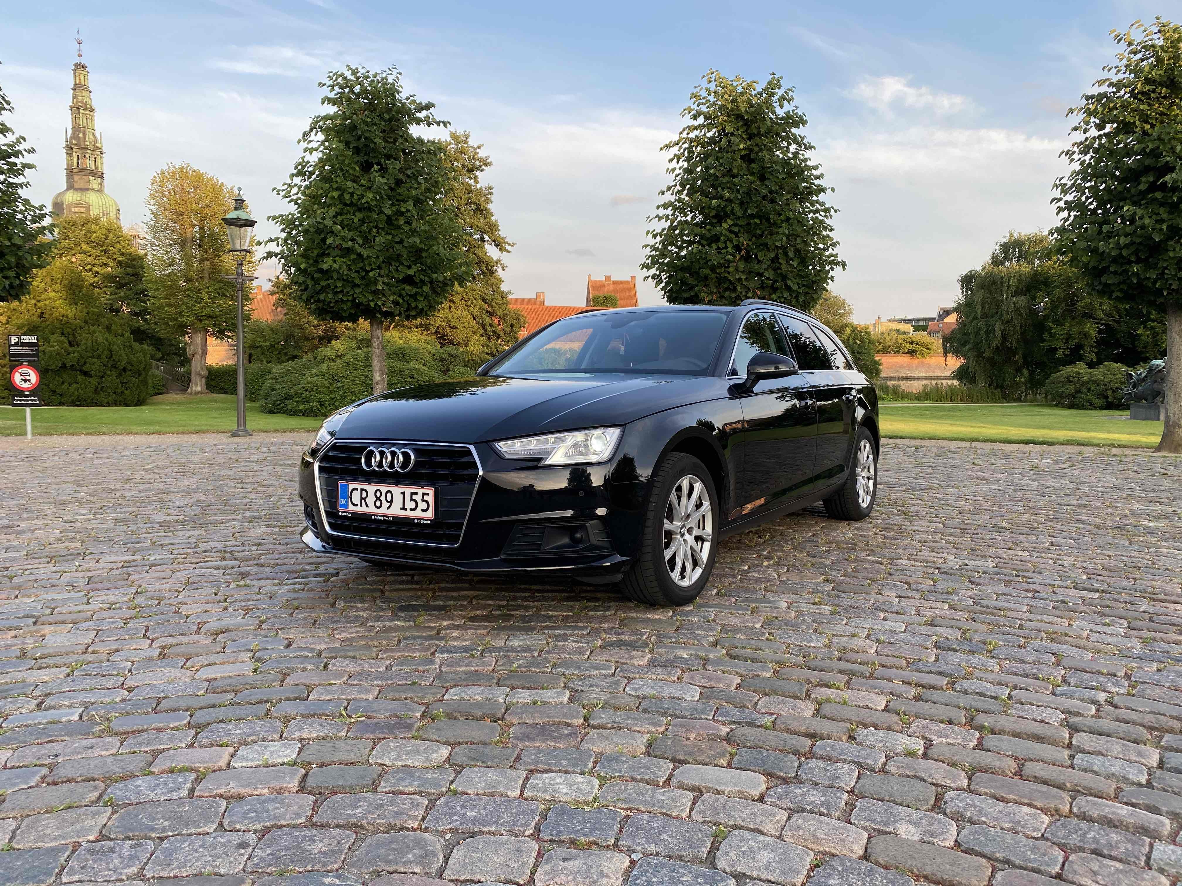 Sort Audi A4 fra 2016