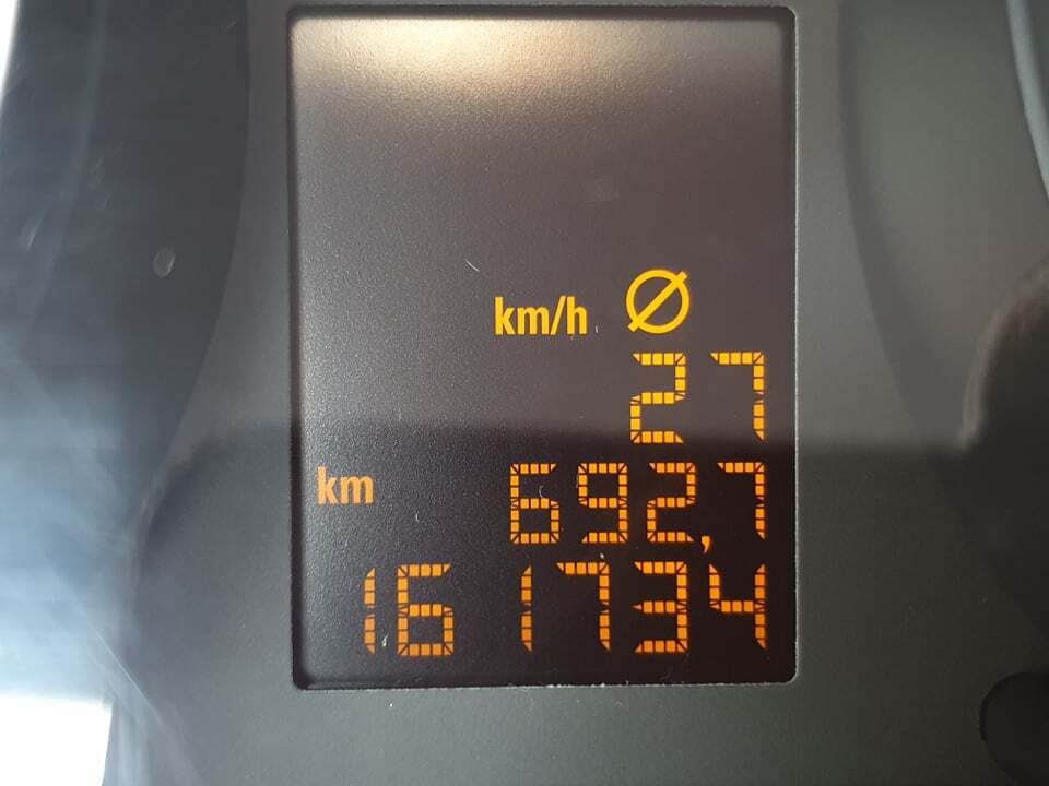 Sort Opel Corsa fra 2010