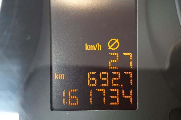 Sort Opel Corsa fra 2010