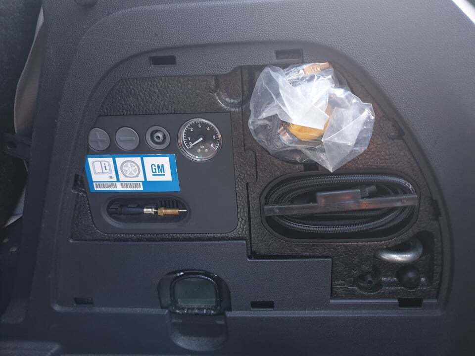 Sort Opel Corsa fra 2010