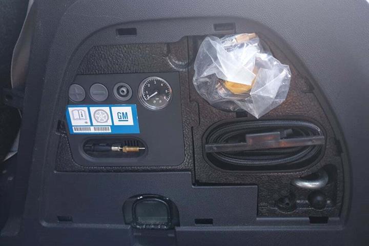 Sort Opel Corsa fra 2010
